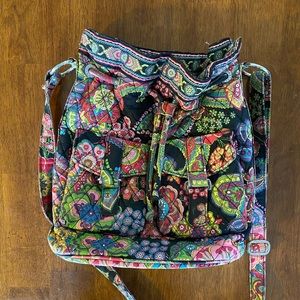 vera bradley draw string bag perfect condition